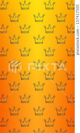 Crown background illustration 137417505