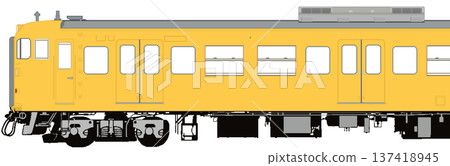Pixel art of Hiroshima and Yamaguchi region 115 series train (dark yellow) Pixel art of Hiroshima and Yamaguchi region 115 series train (dark yellow) 137418945