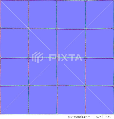 Noisy Grout Line Grid Normal Map Texture Noisy Grout Line Grid Normal Map Texture 137419830