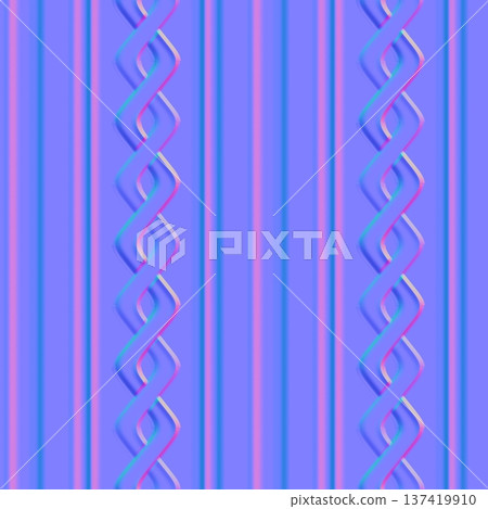 Braided Cable Vertical Normal Map Texture Braided Cable Vertical Normal Map Texture 137419910