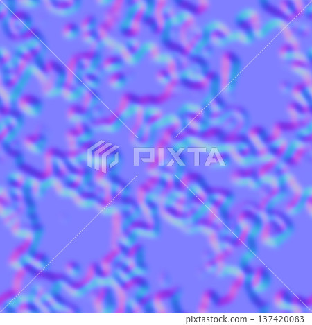 Abstract Liquid Blob Normal Map Texture Abstract Liquid Blob Normal Map Texture 137420083