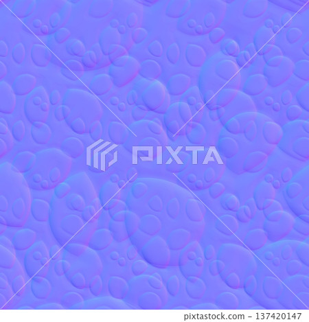 Decorative Leaf Silhouette Normal Map for Material Design Decorative Leaf Silhouette Normal Map for Material Design 137420147