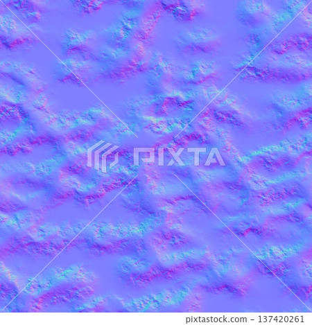 Jagged Mountain Rock Terrain Normal Map 137420261