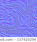 Blurred Organic Swirl Surface Normal Map 137420294