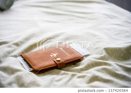 Passport and boarding pass Passport and boarding pass 137420364