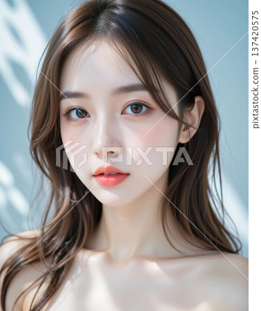 美麗的女人美麗形象 137420575