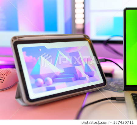 Tablet and PC connection Tablet and PC connection 137420711