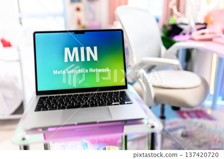 Laptop screen and office 137420720