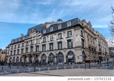 France, Clermont Ferrand, opera house on Place de Jaude. France, Clermont Ferrand, opera house on Place de Jaude. 137421116
