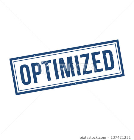 Optimized Stamp,Optimized Grunge Square Sign 137421231