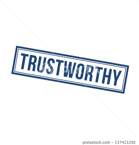 Trustworthy Stamp,Trustworthy Square Sign Trustworthy Stamp,Trustworthy Square Sign 137421292