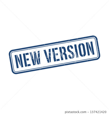 New Version Stamp,New Version Grunge Square Sign New Version Stamp,New Version Grunge Square Sign 137421420