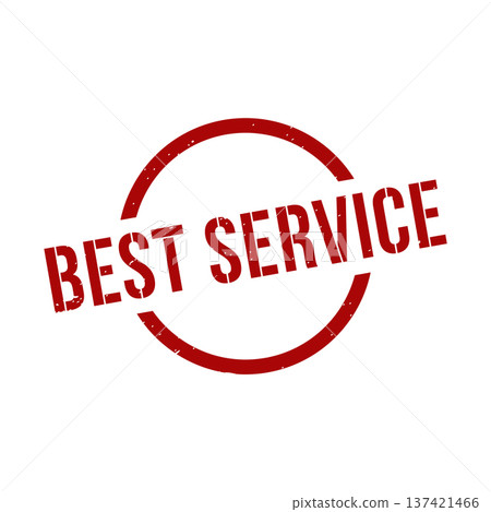 Best Service Stamp,Best Service Grunge Round Sign 137421466