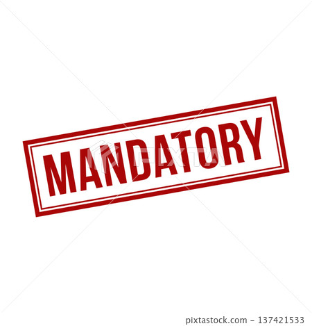 Mandatory Stamp,Mandatory Square Sign Mandatory Stamp,Mandatory Square Sign 137421533