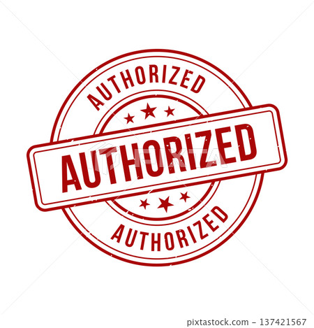 Authorized Stamp,Authorized Grunge Round Sign Authorized Stamp,Authorized Grunge Round Sign 137421567