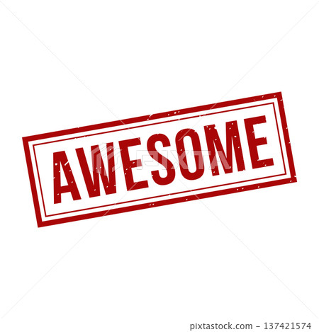 Awesome Stamp,Awesome Grunge Square Sign Awesome Stamp,Awesome Grunge Square Sign 137421574