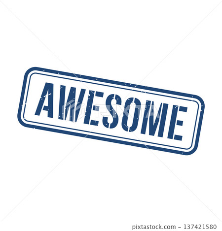 Awesome Stamp,Awesome Grunge Square Sign Awesome Stamp,Awesome Grunge Square Sign 137421580
