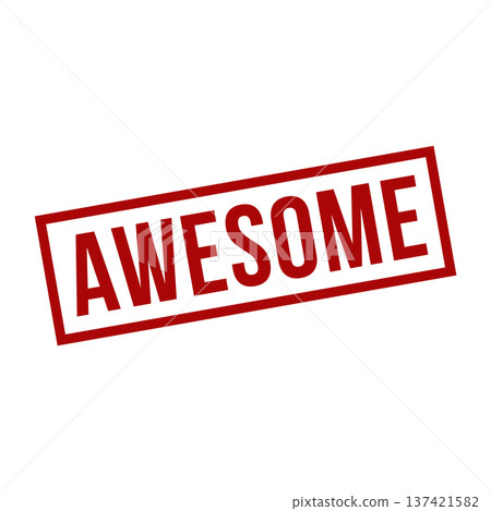 Awesome Stamp,Awesome Square Sign Awesome Stamp,Awesome Square Sign 137421582