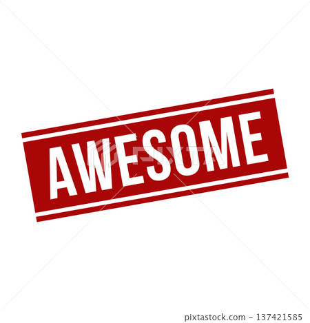 Awesome Stamp,Awesome Square Sign Awesome Stamp,Awesome Square Sign 137421585