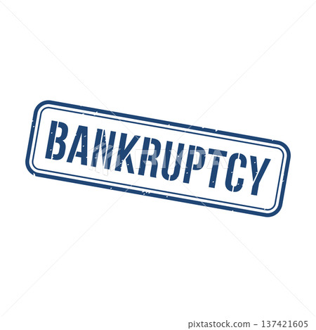 Bankruptcy Stamp,Bankruptcy Grunge Square Sign 137421605