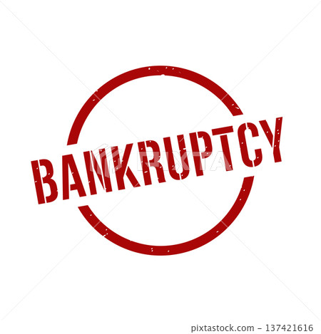 Bankruptcy Stamp,Bankruptcy Grunge Round Sign Bankruptcy Stamp,Bankruptcy Grunge Round Sign 137421616