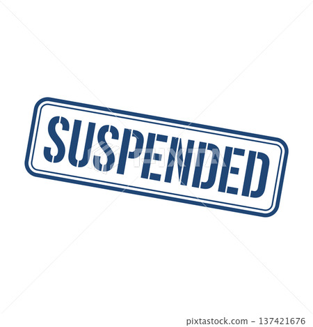 Suspended Stamp, Suspended Square Sign Suspended Stamp, Suspended Square Sign 137421676