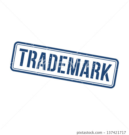 New Trademark Stamp, Trademark Grunge Square Sign New Trademark Stamp, Trademark Grunge Square Sign 137421717