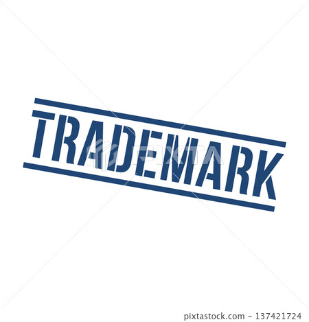 New Trademark Stamp, Trademark Square Sign New Trademark Stamp, Trademark Square Sign 137421724