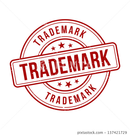 New Trademark Stamp, Trademark Grunge Round Sign New Trademark Stamp, Trademark Grunge Round Sign 137421729