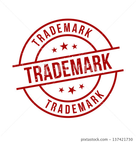 New Trademark Stamp, Trademark Grunge Round Sign New Trademark Stamp, Trademark Grunge Round Sign 137421730
