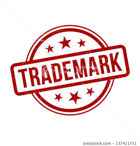 New Trademark Stamp, Trademark Grunge Round Sign New Trademark Stamp, Trademark Grunge Round Sign 137421731
