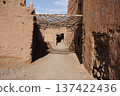 View to Ouarzazate old city aka kasbah and Crane nest, Morocco 137422436