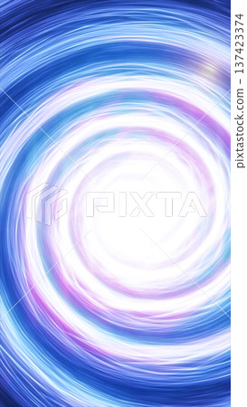 Dynamic abstract vortex of blue, pink, and white light trails forming a glowing spiral, symbolizing motion, energy, and futuristic flow Dynamic abstract vortex of blue, pink, and white light trails forming a glowing spiral, symbolizing motion, energy, and futuristic flow 137423374