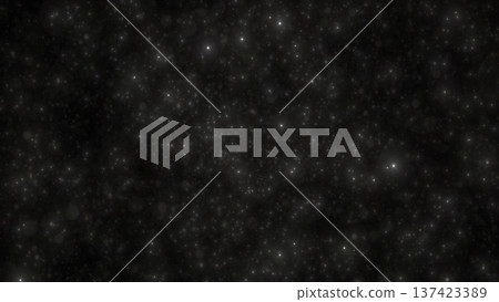 Minimal dark background with floating dust particles, creating a cinematic atmosphere of depth, mystery, and subtle motion 137423389
