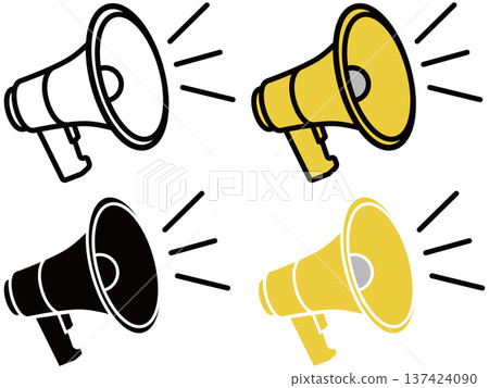 簡易揚聲器圖標 137424090