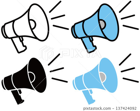 簡易揚聲器圖標 137424092