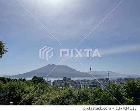 Kagoshima city area and Sakurajima 137424115