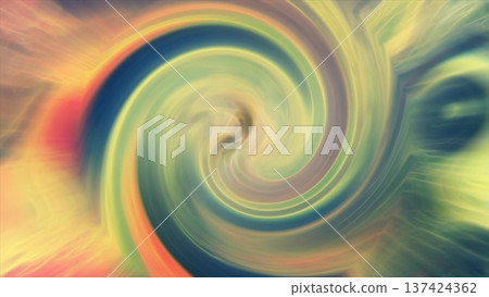 Green looped background of twisted swirling energy magical glowing light lines abstract background Green looped background of twisted swirling energy magical glowing light lines abstract background 137424362