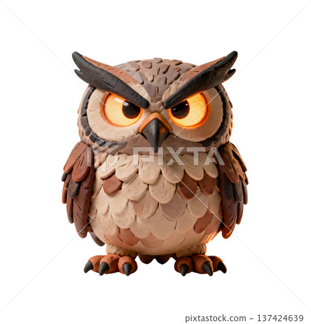 Angry Owl 137424639