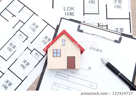 House, blueprints and estimate House, blueprints and estimate 137424737