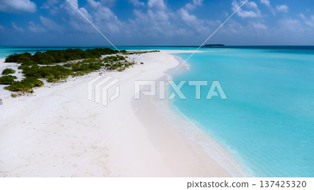 Sun And Light Over The Coast Of The Tropical Island  137425320