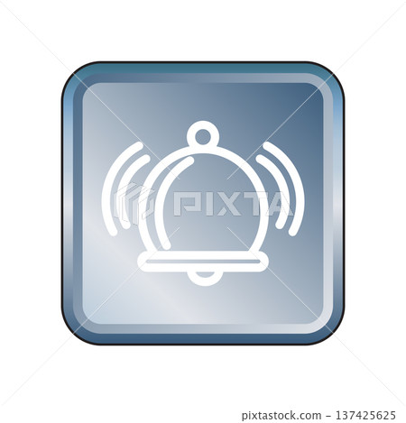 Bell icon design template Bell icon design template 137425625