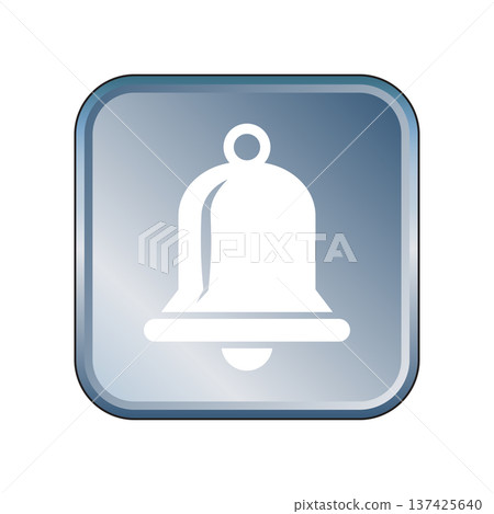 Bell icon design template Bell icon design template 137425640