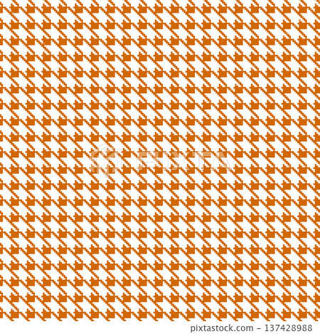 Geometric blue and white seamless pattern with pied-de-poule ornament. Monochrome graphic repeating design. Modern minimalist stylish squared background. Vector chequered motif for fabric, textile Geometric blue and white seamless pattern with pied-de-poule ornament. Monochrome graphic repeating design. Modern minimalist stylish squared background. Vector chequered motif for fabric, textile 137428988
