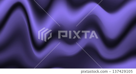 Silk violet background. Abstract vector pattern with copy space. Liquid wave texture, smooth drapery wallpaper. Wedding fabric, satin. Wavy design for banner, card, postcard, backdrop Silk violet background. Abstract vector pattern with copy space. Liquid wave texture, smooth drapery wallpaper. Wedding fabric, satin. Wavy design for banner, card, postcard, backdrop 137429105