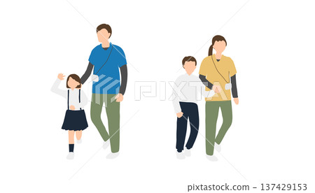 課後日托活動（兒童在工作人員陪同下步行） 137429153