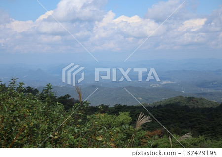 View from the highest peak of Mount Rokko 137429195