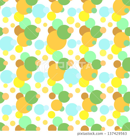 Сolor background, colorful vector texture with circles. Splash effect banner. Dotted abstract illustration with blurred drops of rain. Seamless pattern for fabric, textile Сolor background, colorful vector texture with circles. Splash effect banner. Dotted abstract illustration with blurred drops of rain. Seamless pattern for fabric, textile 137429563