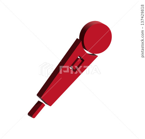 Mic icon design template Mic icon design template 137429818