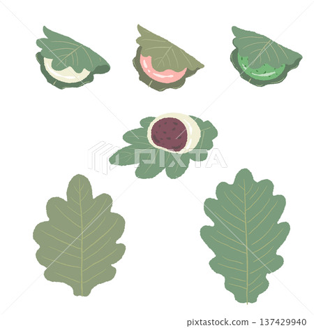 柏餅套裝(零件圖) 柏餅套裝(零件圖) 137429940